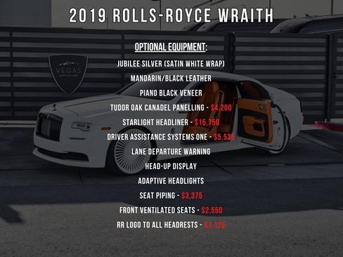 Used 2019 Rolls-Royce Wraith Base image 5