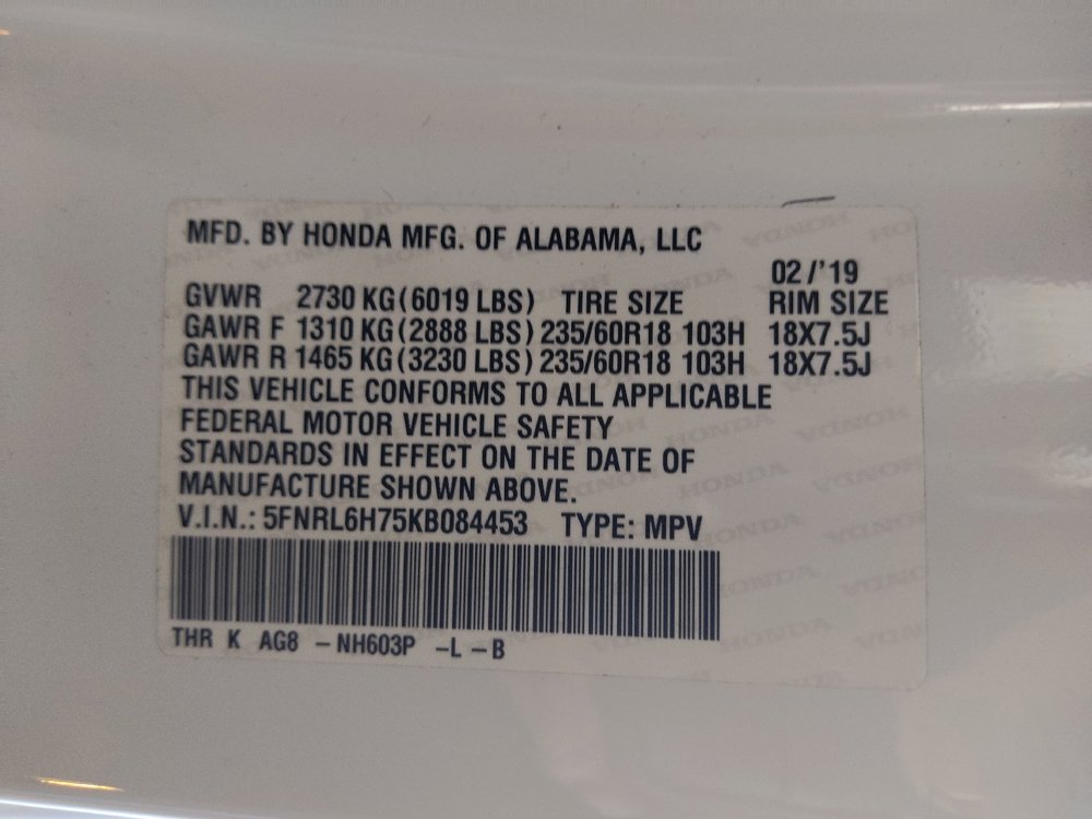 Used 2019 Honda Odyssey EX-L image 33