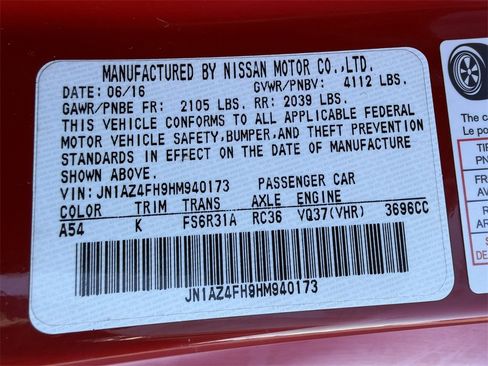 Used 2017 Nissan 370Z Touring Sport image 26