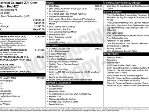 Used 2024 Chevrolet Colorado Z71 w/ Z71 Convenience Package 2 AWD/4WD image 7