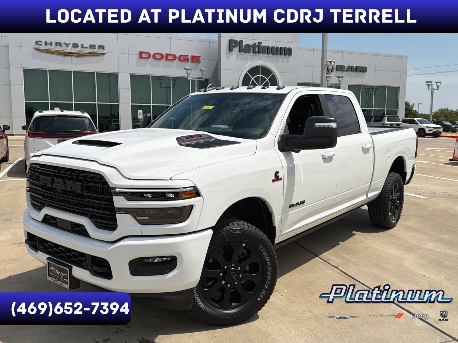 New 2027 RAM 2500 Laramie w/ Night Edition AWD/4WD 360° Tour