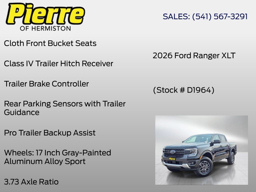 New 2026 Ford Ranger XLT AWD/4WD image 36