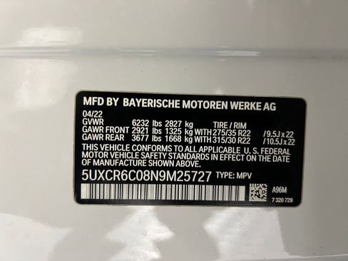 Used 2022 BMW X5 xDrive40i w/ M Sport Package image 20