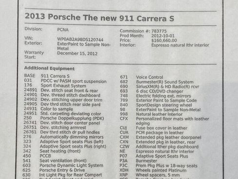 Used 2013 Porsche 911 Carrera S RWD image 35