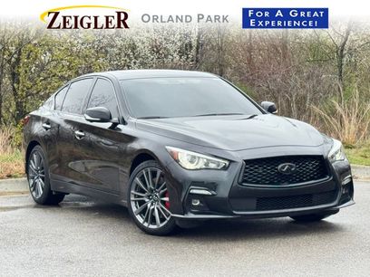 Used 2023 INFINITI Q50 Red Sport 400 w/ Black Opal Edition