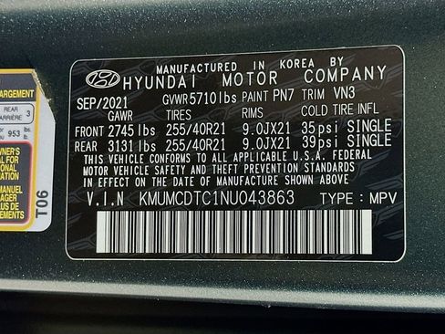 Used 2022 Genesis GV70 3.5T Sport w/ Sport Prestige Package image 33