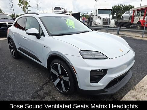 Used 2025 Porsche Macan 4 Electric w/ Premium Package AWD/4WD image 1