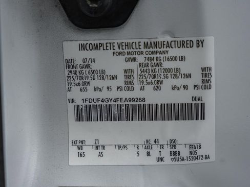 Used 2015 Ford F450 XL w/ XL Value Package image 43