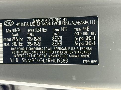 Used 2024 Hyundai Santa Fe Calligraphy FWD image 36