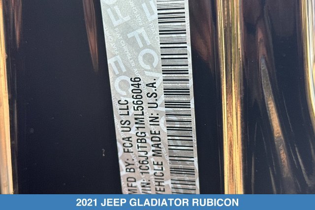 Used 2021 Jeep Gladiator Rubicon AWD/4WD image 32
