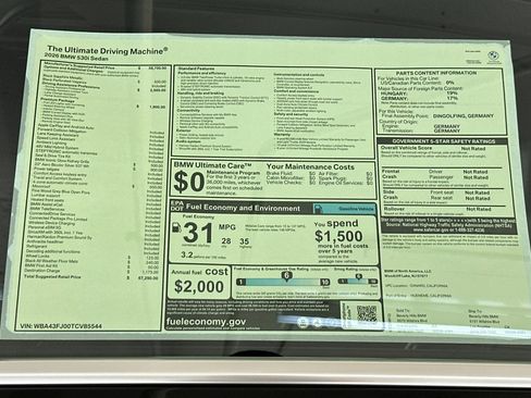 Used 2026 BMW 530i RWD image 29