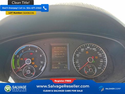 Used 2013 Volkswagen Jetta Hybrid Sedan FWD image 12
