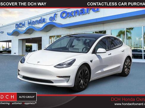 Used 2022 Tesla Model 3 Long Range AWD/4WD image 1