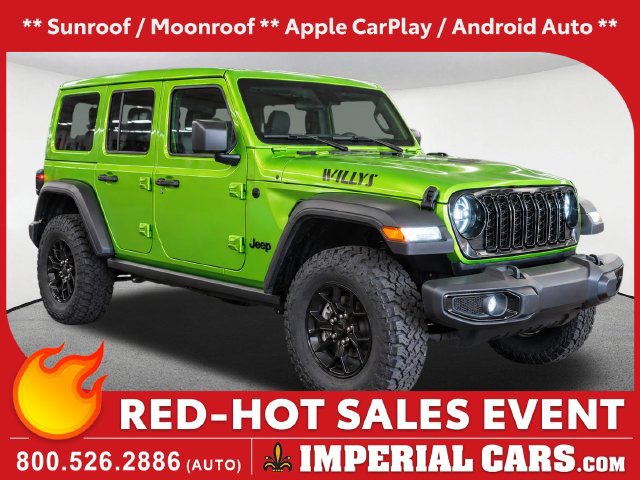 Used 2025 Jeep Wrangler Unlimited Sport AWD/4WD image 1