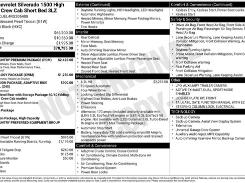 Used 2024 Chevrolet Silverado 1500 High Country w/ High Country Premium Package AWD/4WD image 4
