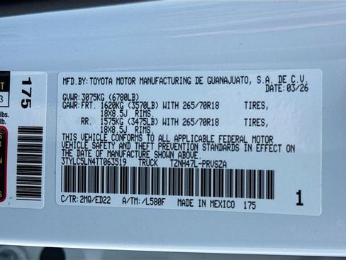 New 2026 Toyota Tacoma TRD Pro AWD/4WD image 32