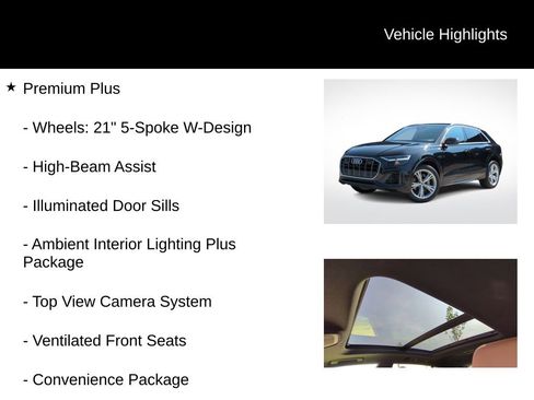 Used 2019 Audi Q8 Premium Plus w/ Premium Plus image 19