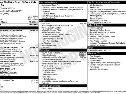 Used 2022 Jeep Gladiator Sport AWD/4WD image 27