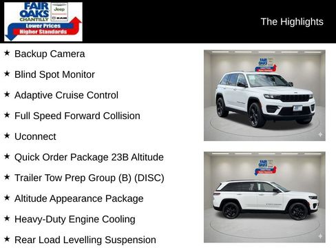 Used 2023 Jeep Grand Cherokee Altitude AWD/4WD image 2