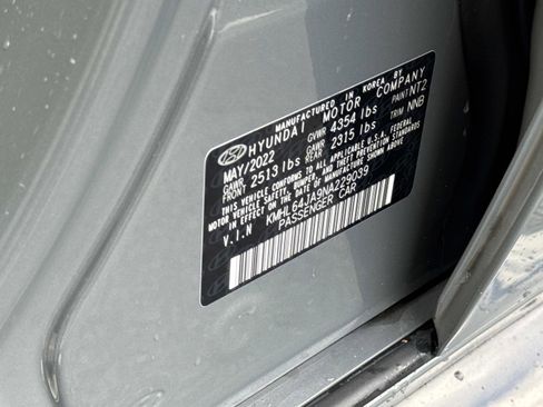 Used 2022 Hyundai Sonata SEL w/ Preferred Accessory Package image 31