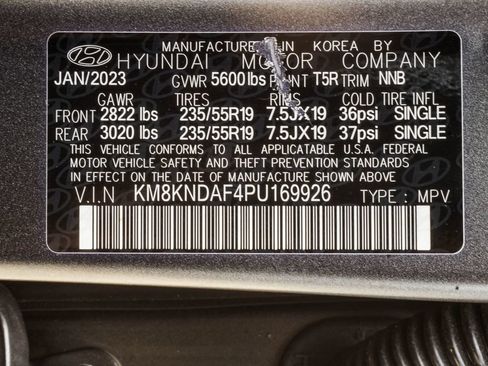 Used 2023 Hyundai Ioniq 5 SEL w/ Cargo Package AWD/4WD image 39