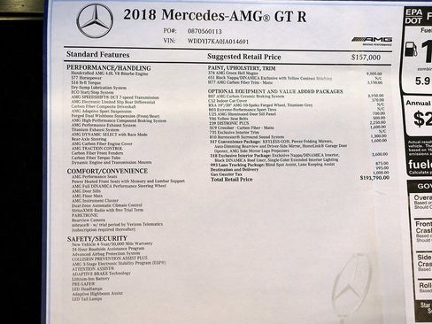 Used 2018 Mercedes-Benz AMG GT R image 61