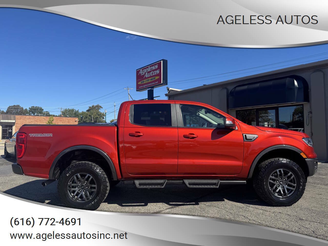 Used 2023 Ford Ranger Lariat w/ Tremor Off-Road Package AWD/4WD image 1