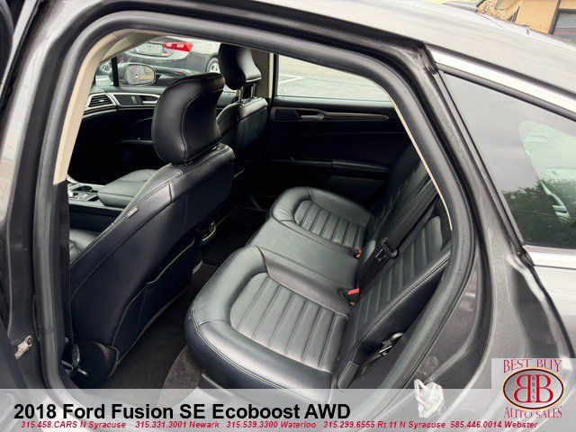 Used 2018 Ford Fusion SE w/ Fusion SE Technology Package AWD/4WD image 12