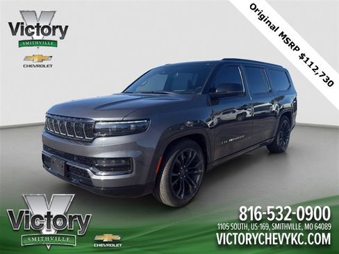 Used 2024 Jeep Grand Wagoneer L Series II w/ Quick Order Packagew 28T image 1