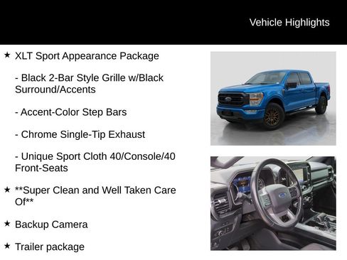 Certified 2021 Ford F150 XLT w/ Equipment Group 301A Mid image 16