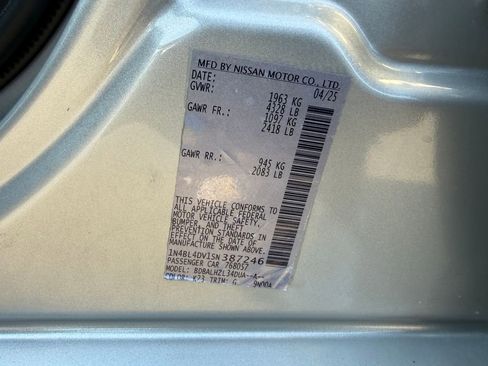 Used 2025 Nissan Altima 2.5 SV image 29