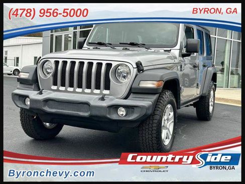 Used 2021 Jeep Wrangler Unlimited Sport image 1