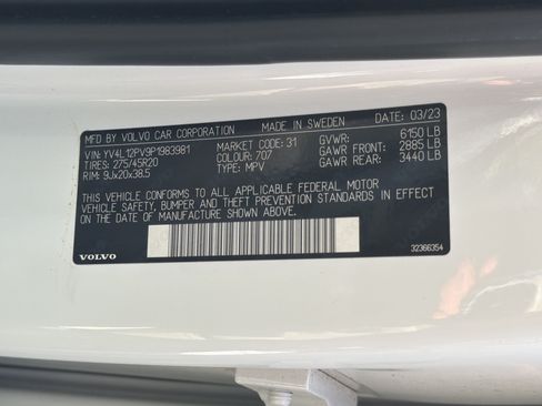 Certified 2023 Volvo XC90 B5 Core w/ Protection Package Premier AWD/4WD image 37