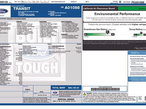 Used 2023 Ford Transit 350 XLT w/ Livery Package RWD image 3