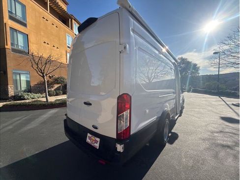 Used 2022 Ford Transit 350 148 High Roof Extended DRW w/ Exterior Upgrade Package RWD image 7