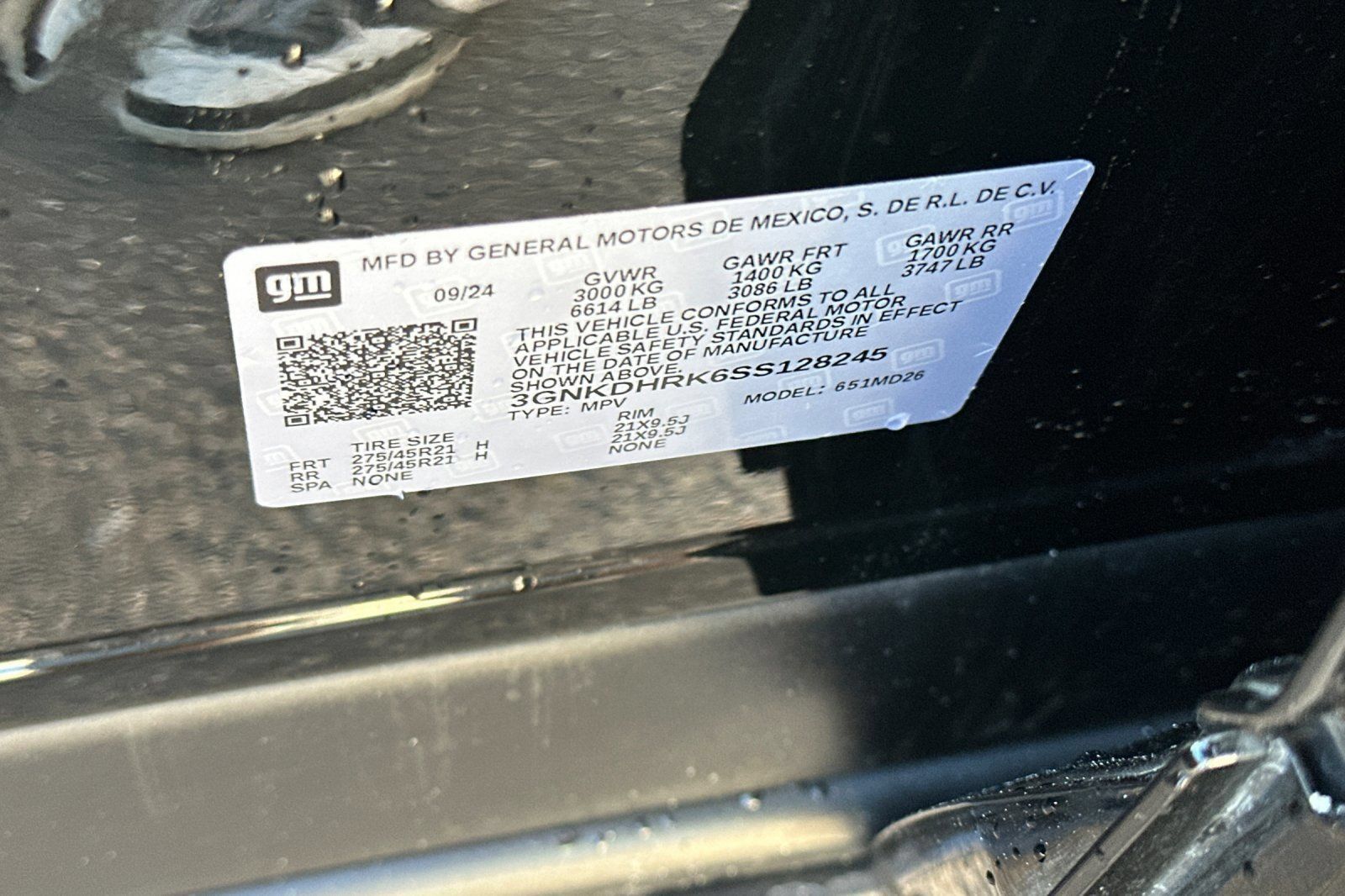 Certified 2025 Chevrolet Blazer EV RS RWD image 28