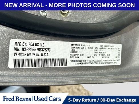 Used 2024 RAM 1500 Classic SLT image 31