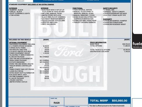 Used 2015 Ford F450 XL w/ Power Equipment Group image 3