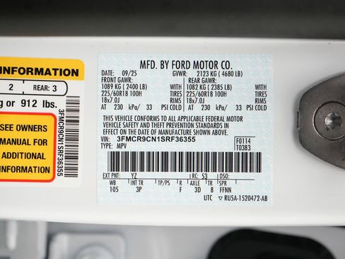 Certified 2025 Ford Bronco Sport Outer Banks w/ Outer Banks Tech Package+ image 29