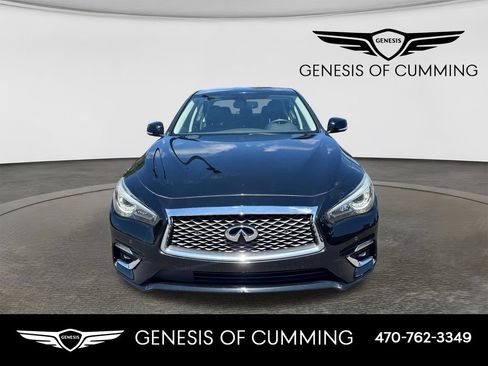 Used 2018 INFINITI Q50 Luxe w/ Essential Package (2.0T Luxe) AWD/4WD image 2