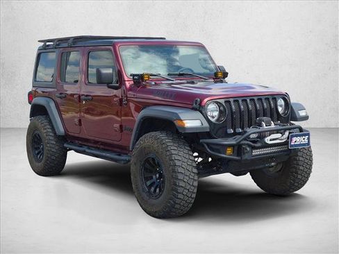 Used 2021 Jeep Wrangler Unlimited Sport AWD/4WD image 3