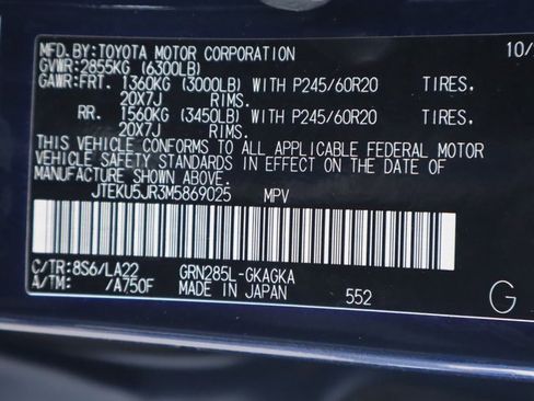 Used 2021 Toyota 4Runner Limited image 52