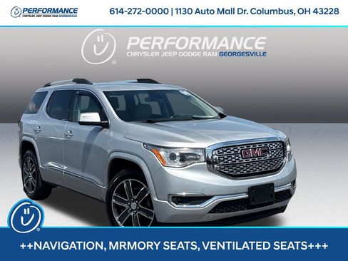 Used 2018 GMC Acadia Denali w/ LPO, Cargo Package FWD image 1