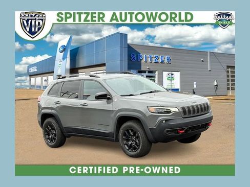 Used 2022 Jeep Cherokee Trailhawk w/ Sun, Sound & Nav Group image 1