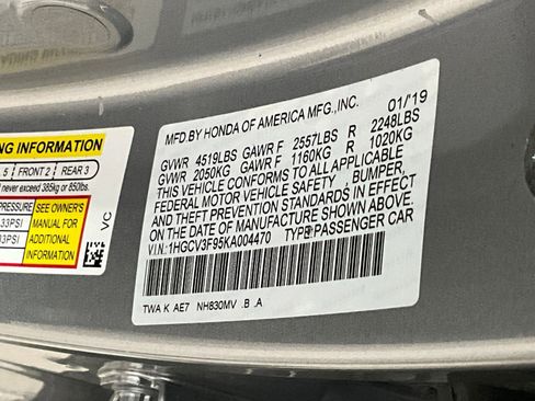 Used 2019 Honda Accord Touring image 31