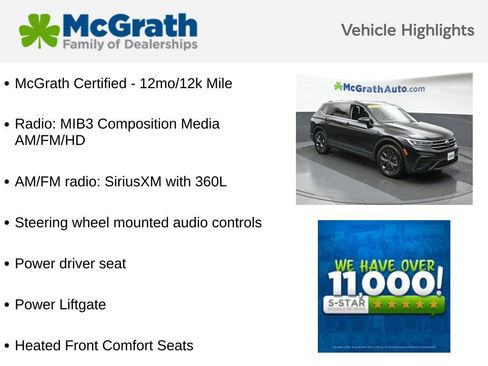 Used 2022 Volkswagen Tiguan SE image 5