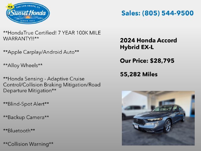 Used 2024 Honda Accord EX-L image 6