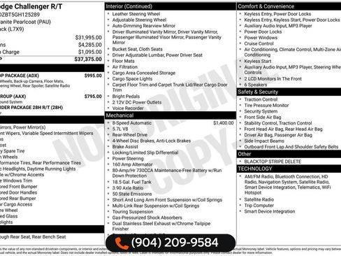 Used 2016 Dodge Challenger R/T w/ Blacktop Package image 4