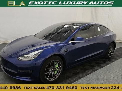 Used 2020 Tesla Model 3 Long Range AWD/4WD image 1