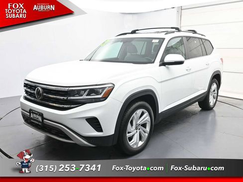 Used 2021 Volkswagen Atlas SE w/ Panoramic Sunroof Package AWD/4WD image 2